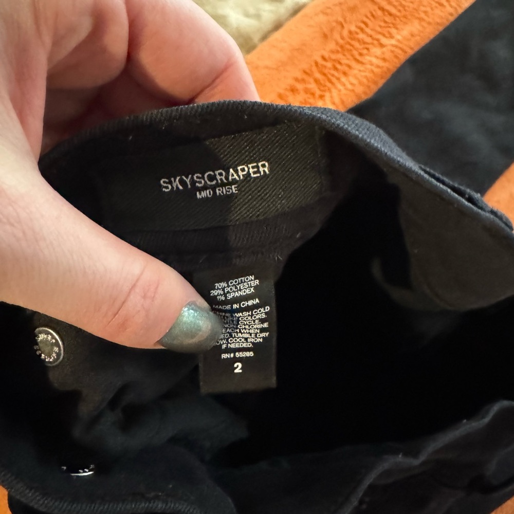 Express Black Jeans - Picture 3 of 4